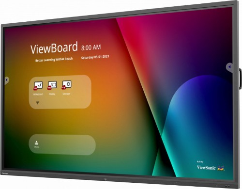 Viewsonic IFP9850-4 Signage Display Interactive flat panel 2.49 m (98") LCD Wi-Fi 350 cd/m² 4K Ultra HD Black Touchscreen Built-in processor Android 9