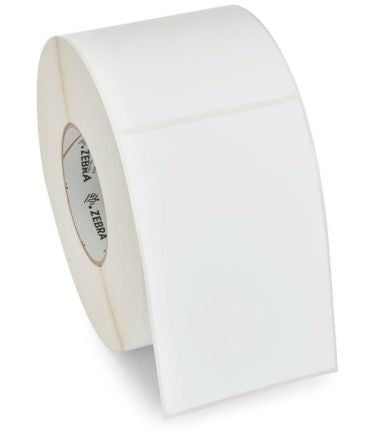 Zebra ZIPZED3018654XL printer label White Self-adhesive printer label