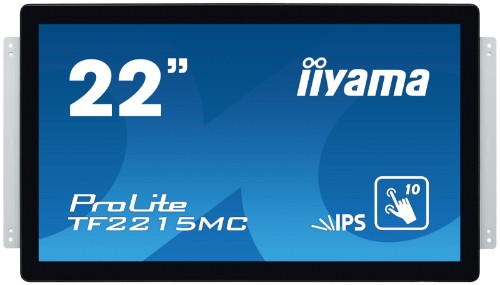 iiyama ProLite 10pt touch Open Frame monitor with IPS panel and touch through glass function