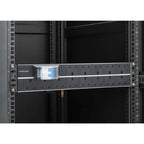 Intellinet 19" 2U PDU 15-way UK, With 2P air breaker, Rackmount, Power Distribution Unit, UK 3-pin outlets, 3m power cord, output