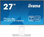 iiyama ProLite 27” QHD IPS technology panel with USB hub and 100Hz refresh rate and 150mm height adjustable stand