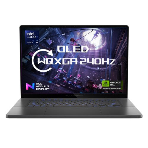 ASUS ROG Zephyrus G16 GU605CW-QR087W Intel Core Ultra 9 285H Laptop 40.6 cm (16") WQXGA 32 GB LPDDR5x-SDRAM 2 TB SSD NVIDIA GeForce RTX 5080 Wi-Fi 7 (802.11be) Windows 11 Home Grey