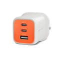 Targus HyperJuice Flex 65W GaN Laptop, Smartphone, Headset, Portable gaming console White, Orange AC Indoor
