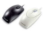 CHERRY WHEELMOUSE OPTICAL Corded Mouse, Light Grey, PS2/USB