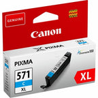Canon 0332C001/CLI-571CXL Ink cartridge cyan high-capacity, 680 pages ISO/IEC 24711 375 Photos 11ml for Canon Pixma MG 5750/7750
