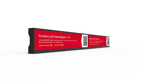 Allsee Technologies SE23A Signage Display Digital signage flat panel 58.4 cm (23") LED Wi-Fi 700 cd/m² Full HD Black Built-in processor Android 7.1 24/7