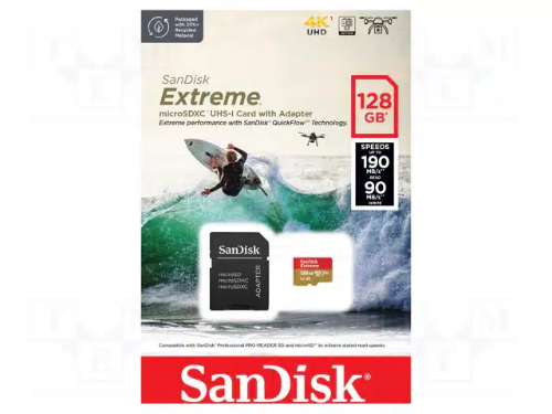 SanDisk Extreme 128 GB MicroSDXC