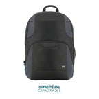Mobilis The One Basic 43.2 cm (17") Backpack Black, Navy