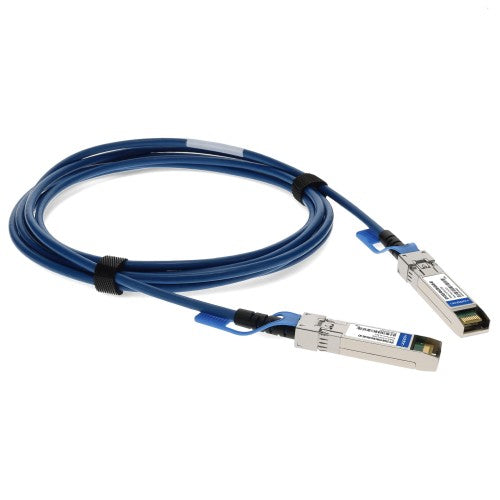 AddOn Networks Mellanox Compatible TAA Compliant 25GBase-CU SFP28 to SFP28 Blue Direct Attach Cable (Passive Twinax, 3m)