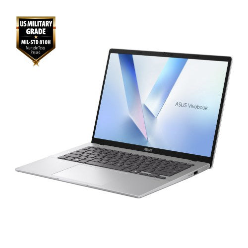 ASUS Vivobook 14 X1407AA-LY001W Copilot+ PC Intel Core Ultra 5 325 Laptop 35.6 cm (14") WUXGA 16 GB DDR5-SDRAM 512 GB SSD Wi-Fi 6 (802.11ax) Windows 11 Home Silver