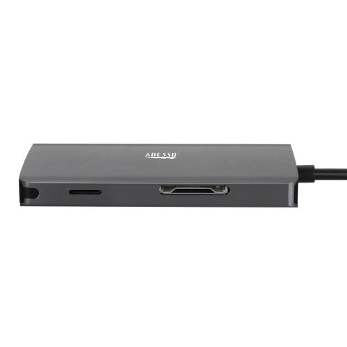 Adesso AUH-4030 notebook dock/port replicator USB 3.2 Gen 1 (3.1 Gen 1) Type-C Grey