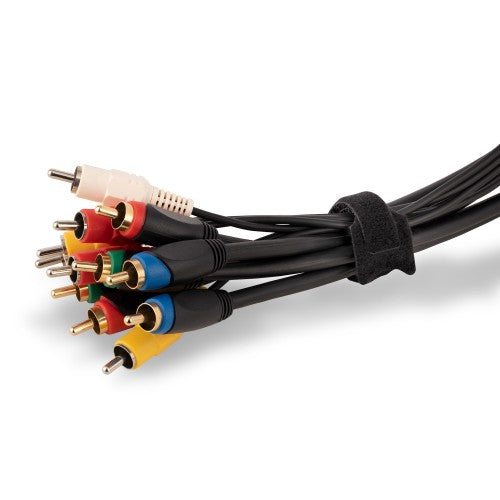 StarTech.com 6in (15cm) Hook and Loop Cable Ties, Black, Reusable Cable Straps, Adjustable and Flexible, Cord Organizer Tie/Wraps for Cable Management, Wire Loop Ties - 50 Pack