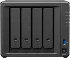 Synology DP340 NAS/storage server Desktop R1600 16 GB 32 TB HDD Black