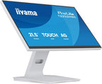 iiyama ProLite T2252MSC-W2AG computer monitor 54.6 cm (21.5") 1920 x 1080 pixels Full HD LCD Touchscreen White