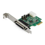 StarTech.com 4-port PCI Express RS232 Serial Adapter Card - PCIe RS232 Serial Host Controller Card - PCIe to Serial DB9 Card - 16950 UART - Expansion Card - Windows/Linux - TAA