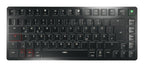 CHERRY KW X ULP 2.0 MINI keyboard Home/Office USB + RF Wireless + Bluetooth QWERTZ German Black