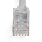 StarTech.com 3m CAT6 Ethernet Cable - LSZH (Low Smoke Zero Halogen) - 10 Gigabit 250Mhz 100W PoE RJ45 10GbE UTP Network Patch Cord Snagless with Strain Relief - Grey, CAT 6, ETL Verified, 24AWG
