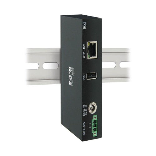 Tripp Lite B203-101-IND 1-Port Industrial USB over Cat6 Extender, ESD Protection, PoC - USB 2.0, Mountable, 150 ft. (45.72 m), TAA