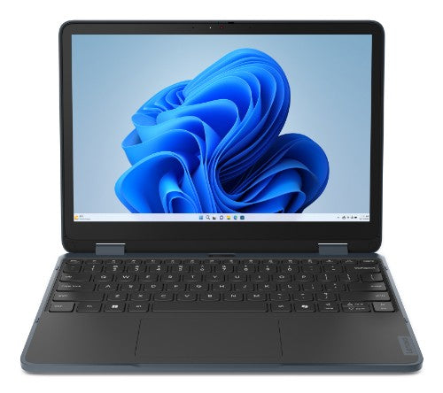 Lenovo 500w 2-in-1 Gen 5 Intel® N N150 Hybrid (2-in-1) 31 cm (12.2") Touchscreen WUXGA 8 GB LPDDR5-SDRAM 128 GB SSD Wi-Fi 6E (802.11ax) Windows 11 Pro English Grey