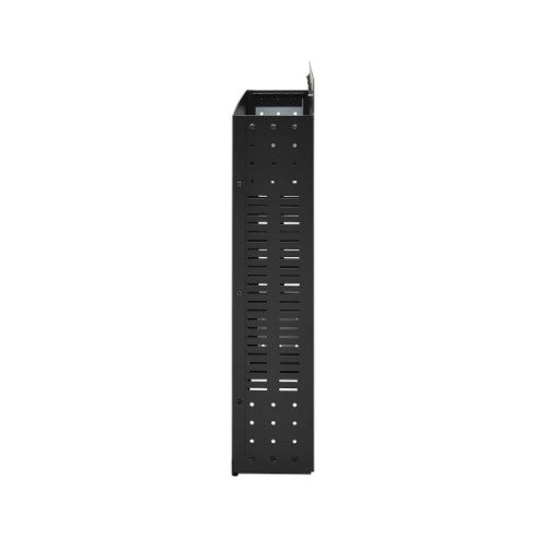 Tripp Lite SRWO2UBRKT SmartRack 2U Low-Profile Vertical-Mount Vented Wall-Mount Mini Rack Enclosure, Black