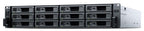 Synology RX1225RP disk array Rack (2U) Black, Silver