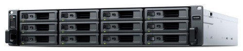 Synology RX1225RP disk array Rack (2U) Black, Silver