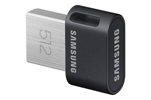 Samsung MUF-512AB USB flash drive 512 GB USB Type-A 3.2 Gen 1 (3.1 Gen 1) Black, Stainless steel
