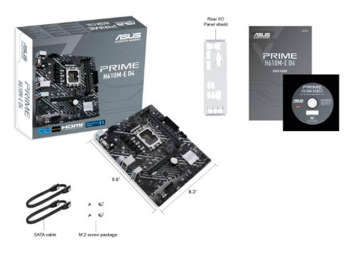 ASUS PRIME H610M-E D4 Intel H610 LGA 1700 micro ATX