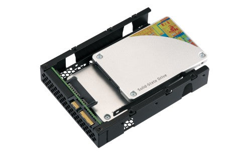 QNAP QDA-A2AR storage drive enclosure HDD/SSD enclosure Black 2.5"