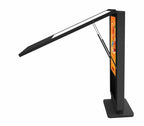 Allsee Technologies OT55E4 Signage Display Kiosk design 139.7 cm (55") Wi-Fi 2500 cd/m² Full HD Black Built-in processor Android 5.1.1 24/7