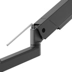 Origin Storage Gas Spring Single Monitor Arm with VESA 75x75 and 100x100