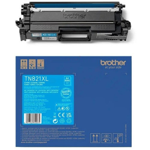 Brother TN-821XLC Toner-kit cyan, 9K pages ISO/IEC 19752 for Brother HL-L 9430