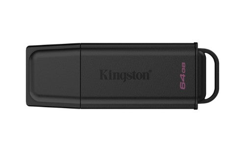 Kingston Technology DataTraveler 64GB Portable USB 3.2 Gen 1 Exodia Black