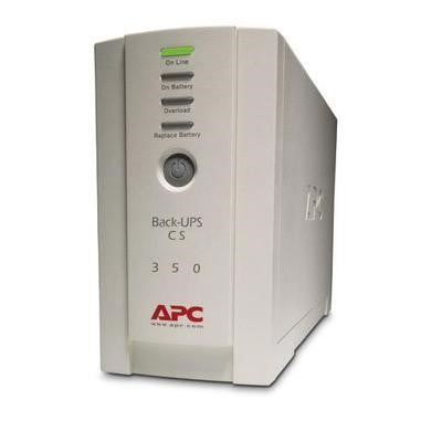 APC Back-UPS, 350VA/210W, Tower, 230V, 4x IEC C13 Outlets , User Replaceable Battery