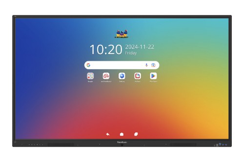 Viewsonic IFP 65IN 4K ANDROID 16 EDLA 64 interactive whiteboard 165.1 cm (65") 3840 x 2160 pixels Touchscreen