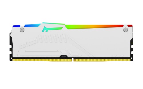 Kingston Technology FURY Beast 32GB 6400MT/s DDR5 CL32 DIMM White RGB EXPO