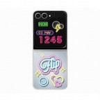 Samsung EF-ZF741CTEGWW mobile phone case 17 cm (6.7") Cover Transparent