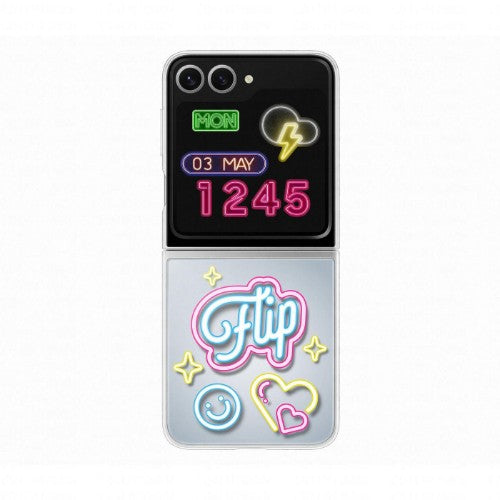 Samsung EF-ZF741CTEGWW mobile phone case 17 cm (6.7") Cover Transparent
