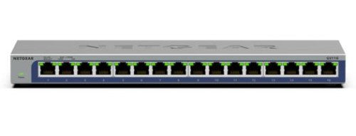 NETGEAR GS116 Unmanaged L2 Gigabit Ethernet (10/100/1000) Black