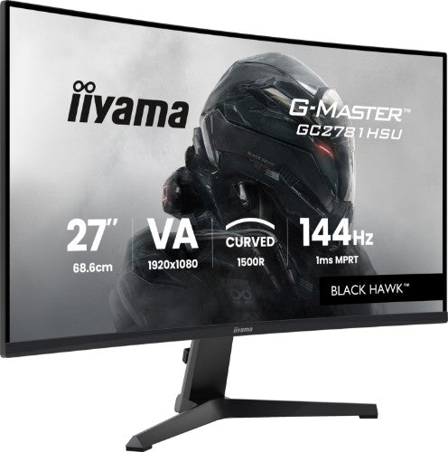 iiyama G-MASTER GC2781HSU-B1 computer monitor 68.6 cm (27") 1920 x 1080 pixels Full HD LCD Black