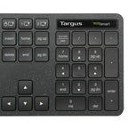 Targus EcoSmart AKB873FR keyboard Universal RF Wireless + Bluetooth AZERTY French Black