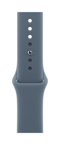 Apple MFFW4ZM/A smart wearable accessory Band Blue Fluoroelastomer