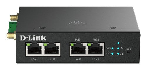 D-Link DWM-314-TP/B 4G LTE M2M VPN PoE+ Router