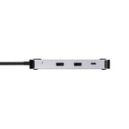 Targus DOCK429GL laptop dock/port replicator Wired USB4 Silver