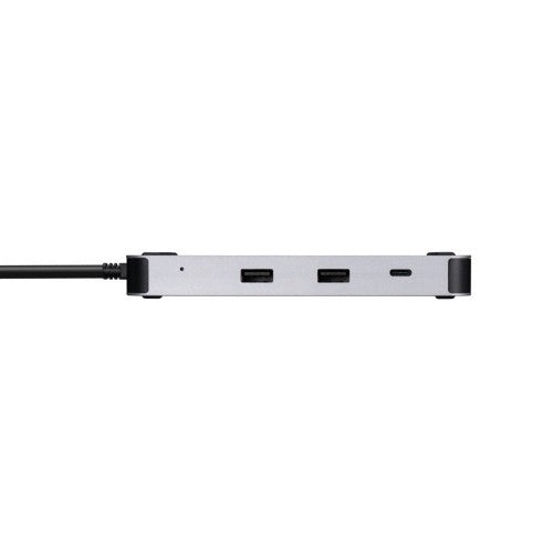 Targus DOCK429GL laptop dock/port replicator Wired USB4 Silver