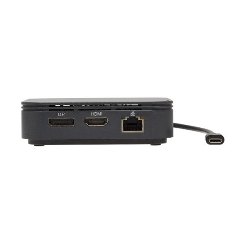 Tripp Lite MTB3-DOCK-04 Thunderbolt 3 Dual Monitor Docking Station - 8K/30Hz DisplayPort, 4K/60Hz HDMI, USB 3.1 Gen 2, GbE, 60W PD Charging - Black