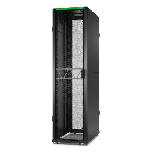 APC NetShelter SX Server Rack Gen 2, 48U, 2258H x 600W x 1070D mm, with Sides, Black