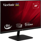 Viewsonic Value Series VA2432-MHD-3 LED display 61 cm (24") 1920 x 1080 pixels Full HD Black