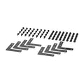 APC NetShelter Aisle Containment, L Connector, Set of 8, Black