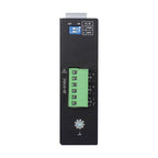 Tripp Lite NGI-M05-C1 5-Port Managed Industrial Gigabit Ethernet Switch - 10/100/1000 Mbps, GbE SFP Slot, -40° to 75°C, DIN Mount